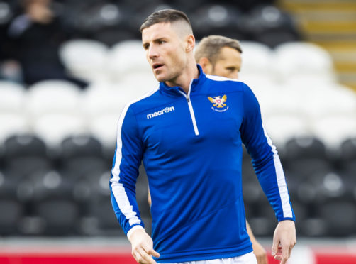 St Johnstone's Michael O'Halloran.