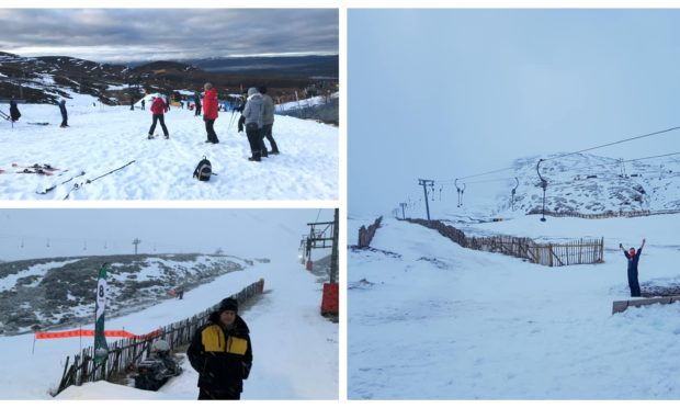 Scotland's ski season is officially under way. Top left: Cairngorm Mountain. Bottom left: Glenshee Ski Centre. Right: Glencoe Mountain Resort.