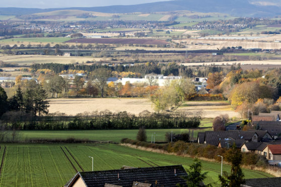 The proposed housing development.