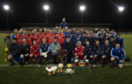A charity football match in memory of Bailey was held at Gayfield Park.