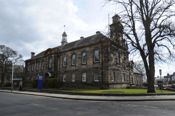 Kirkcaldy Police Station, where the court annexe is based.