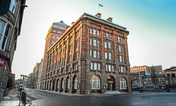 The DC Thomson headquarters in Dundee city centre.