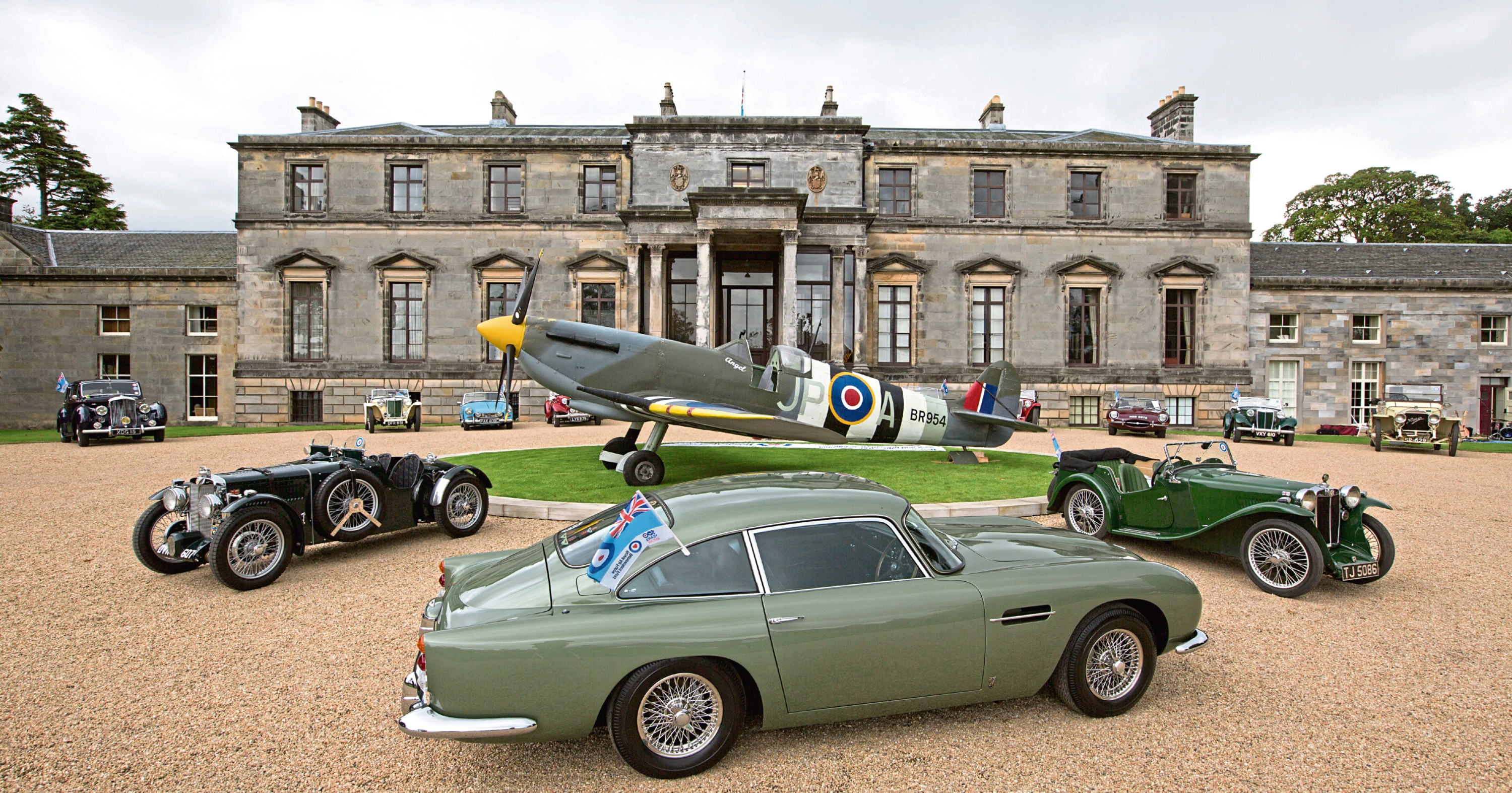 The property and grounds has attracted a number of prestigious events. Picture: Robert Perry.