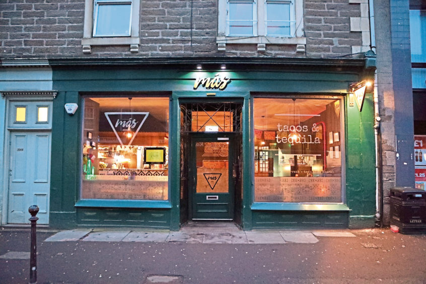 Más restaurant in Dundee's west end serves up Mexican food and drink.