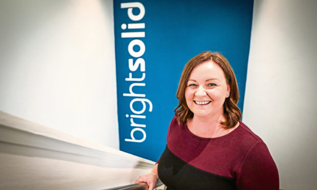 Brightsolid chief executive Elaine Maddison.