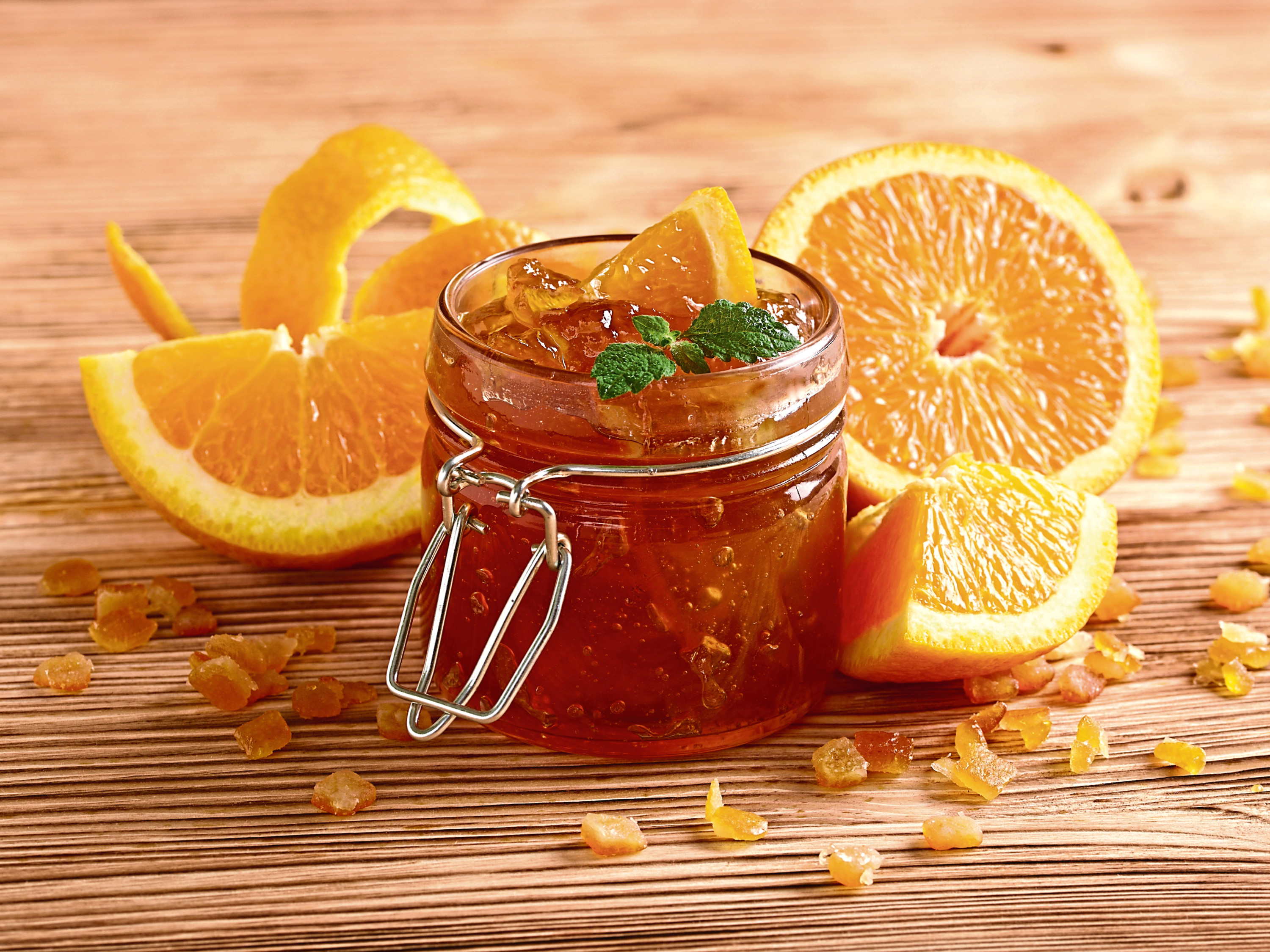 Orange marmalade.