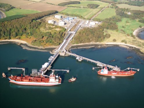 The Braefoot Bay Marine Terminal.