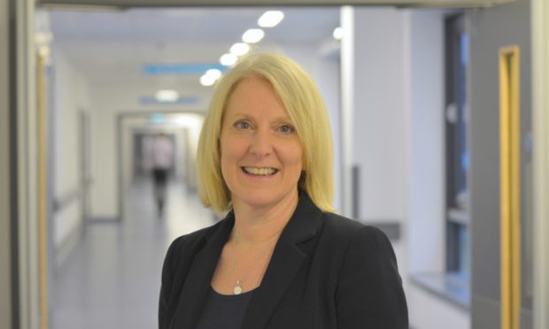 Carol Potter, chief executive of NHS Fife.