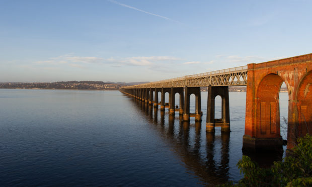 Communities on both sides of the Tay have high levels of infection.
