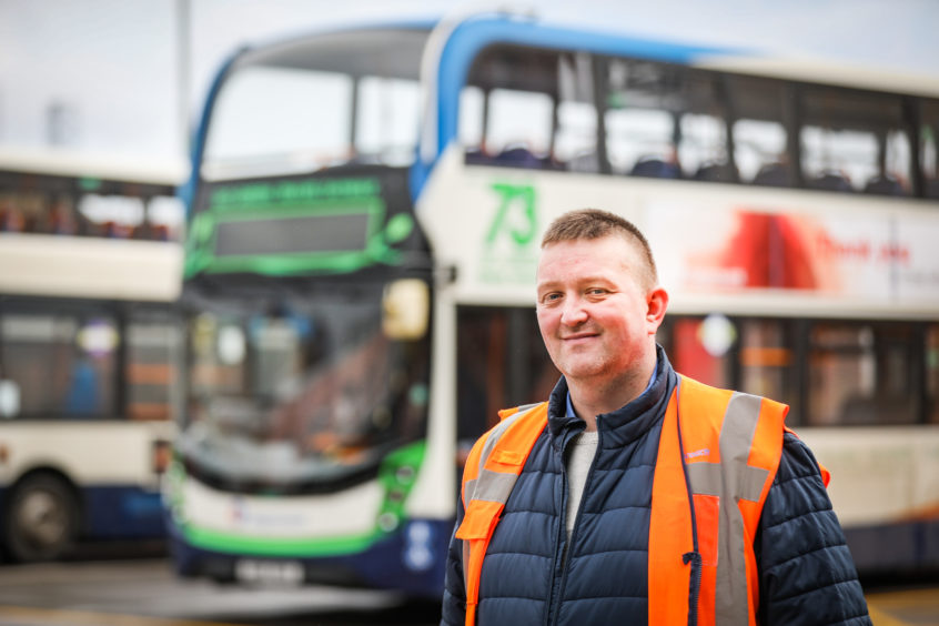 Simon King, allocation manager at the Arbroath depot.