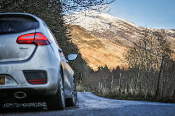 The diversion route over Ben Lawers was deemed unsuitable by locals.