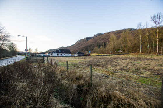 The site at Kinfauns where Perth Gospel Trust wants to build a new place of worship