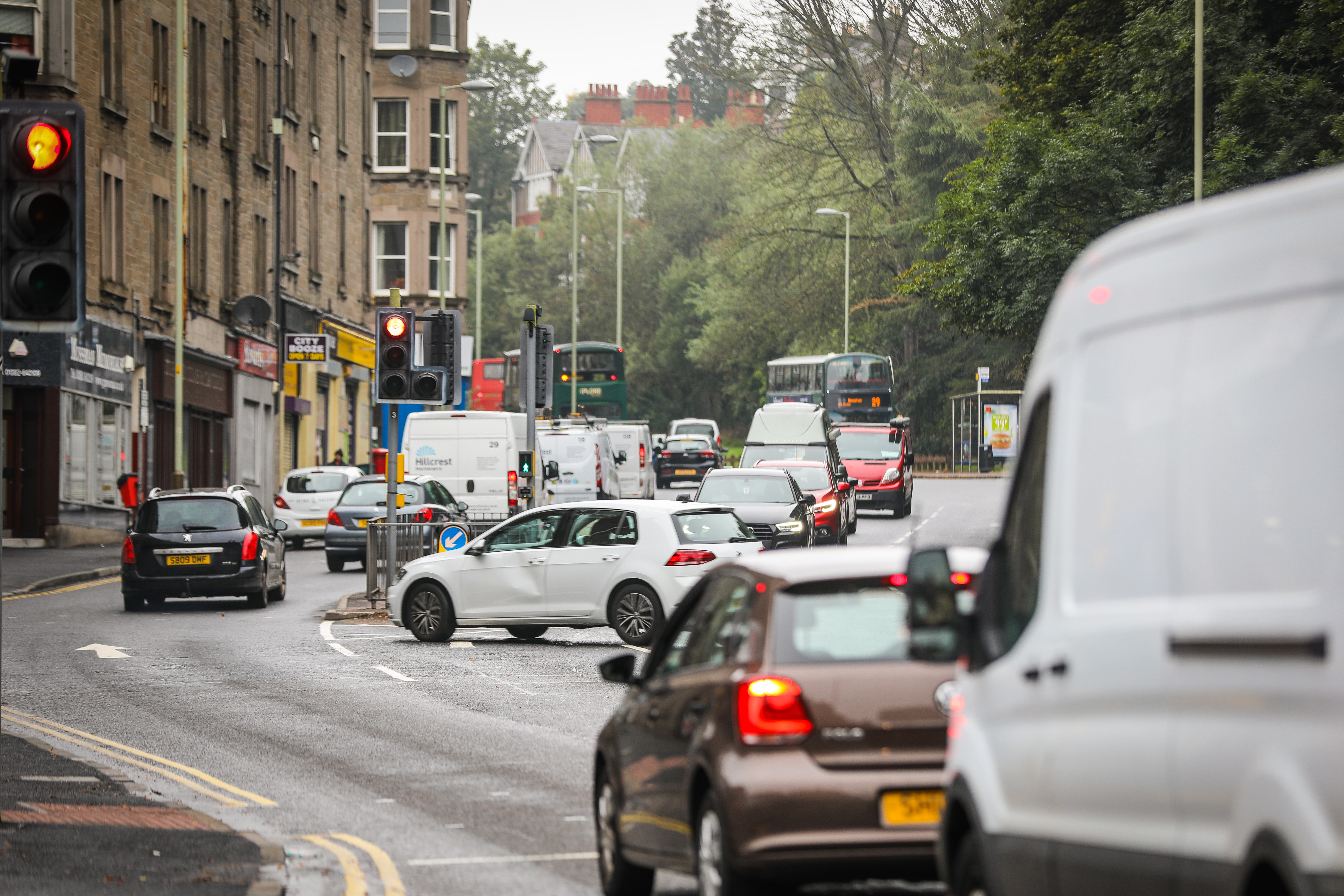 Lochee Road is one of the most polluted streets in Scotland.