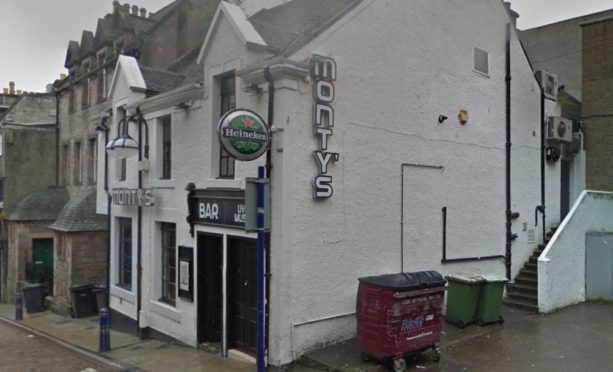 Monty's Bar, Dunfermline (stock image).