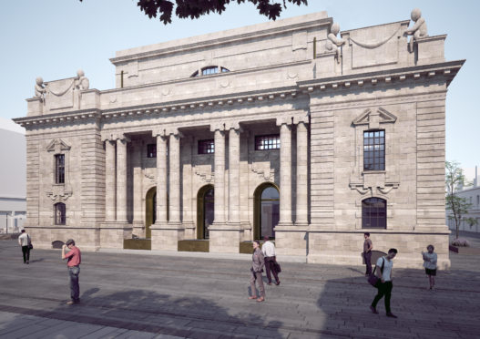 Artists' impressions show how Perth City Hall could look after its transformation.