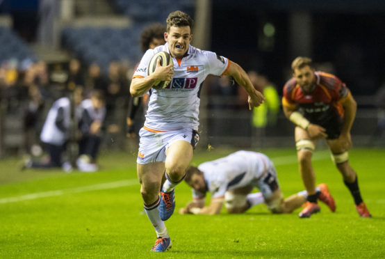 Edinburgh's Matt Scott faces a key test against Bordeaux's Fijian star Semi Radradra.