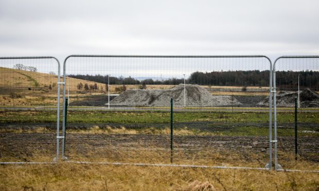 The former Hyundai/Freescale site at Dunlin Drive, Dunfermline.