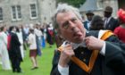 Terry Jones of Monty Python fame was awarded an degree by the University of St Andrews as part of their 600 year celebrations.