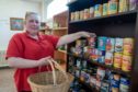 Tina McRorie of the Crieff Community Foodbank. Picture: Kenny Smith.