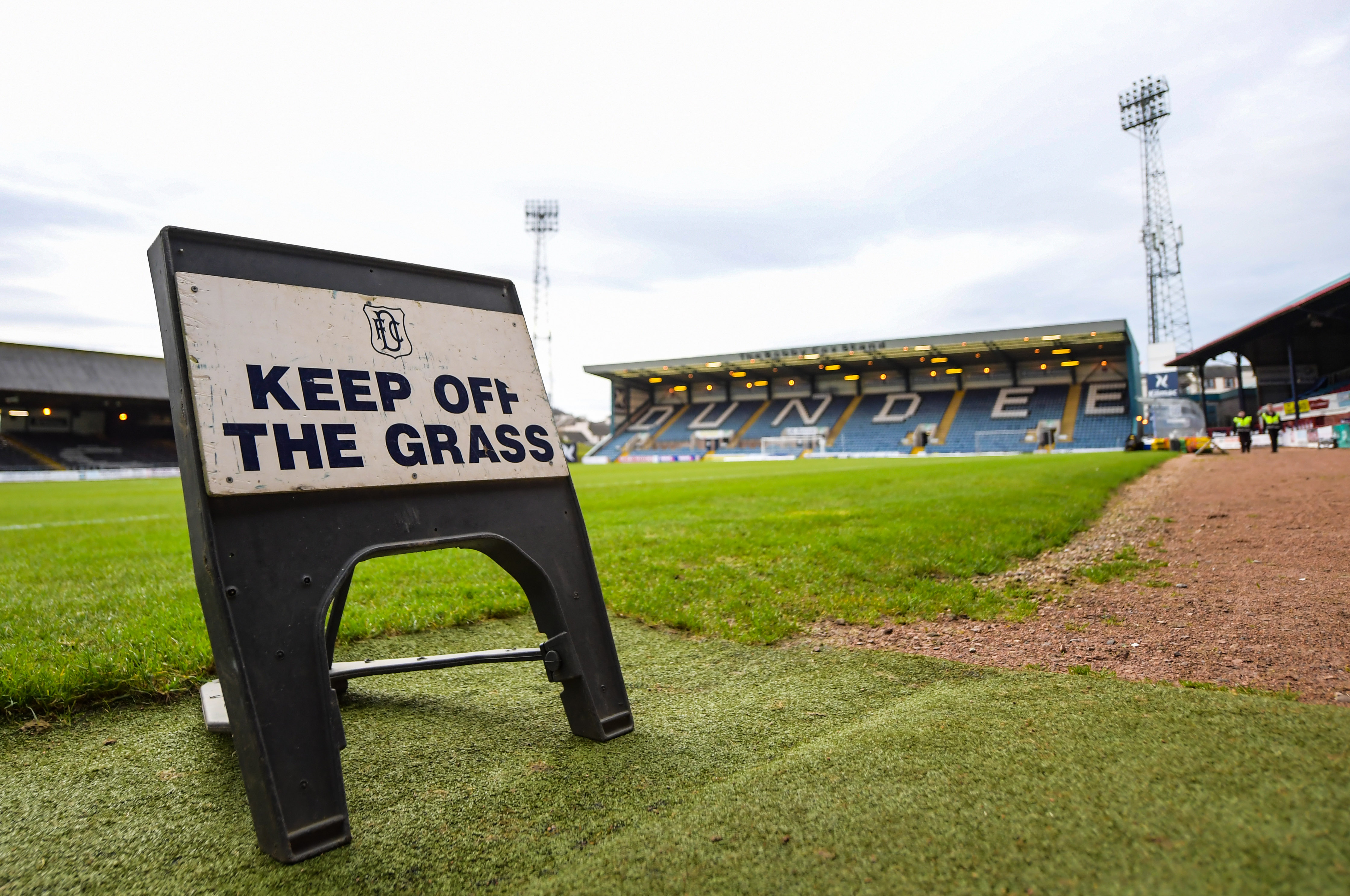 Dundee players have taken pay cuts, with the Championship on ice until October.