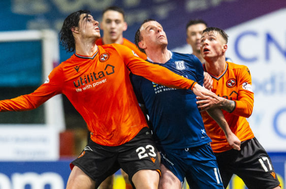Looking up - Dundee and Dundee United.
