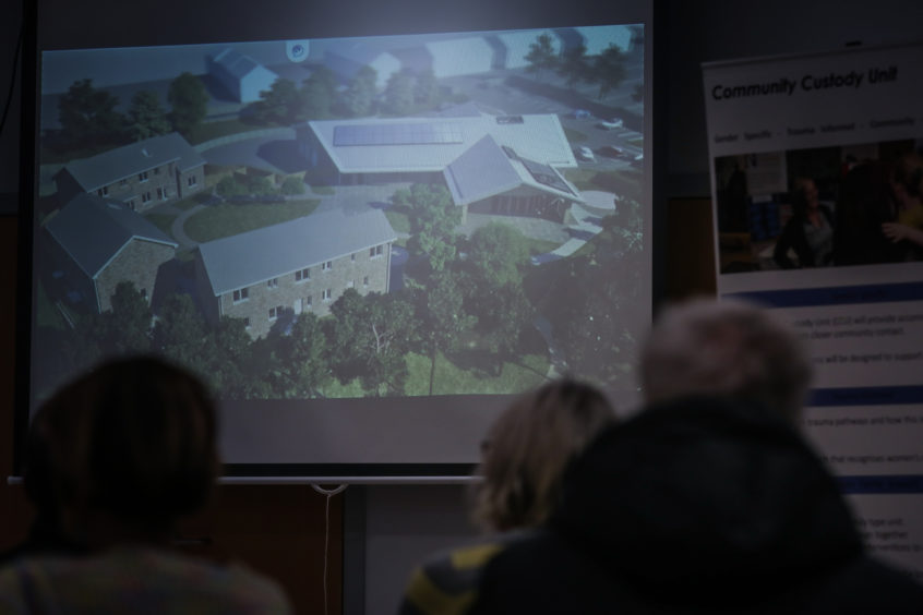 Attendees at the meeting were shown images of the proposed unit