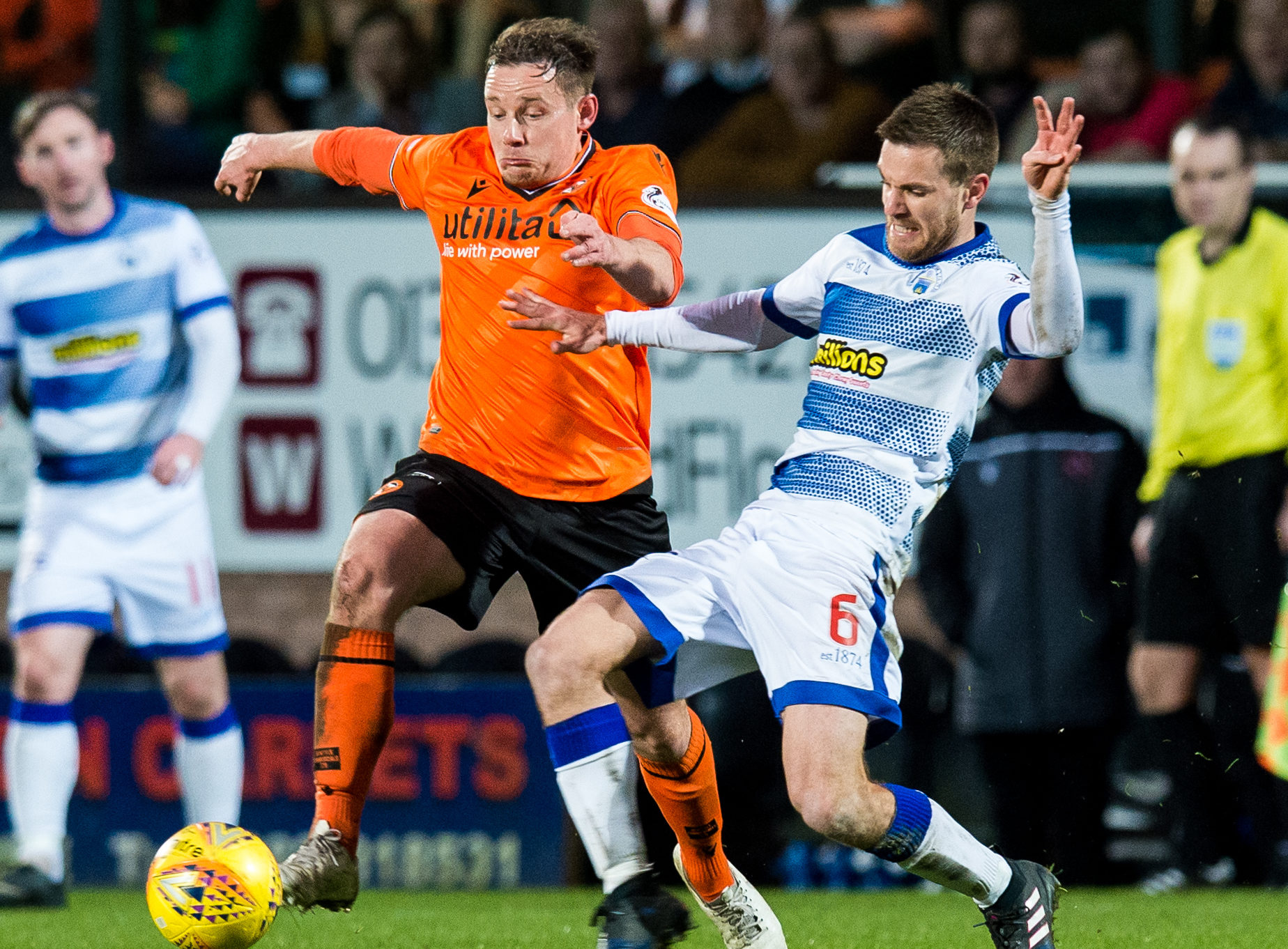Peter Pawlett and the rest of the Dundee United team found it hard to break Morton down.