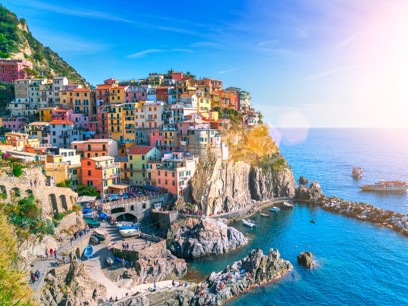 Manarola, Italy,