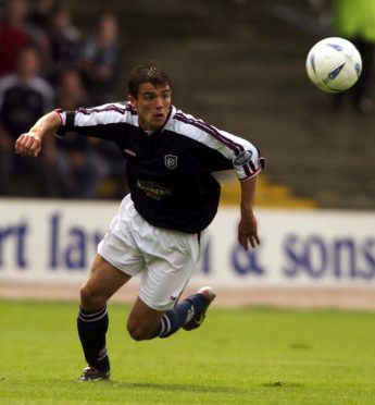 Nacho Novo in action during his Dundee days