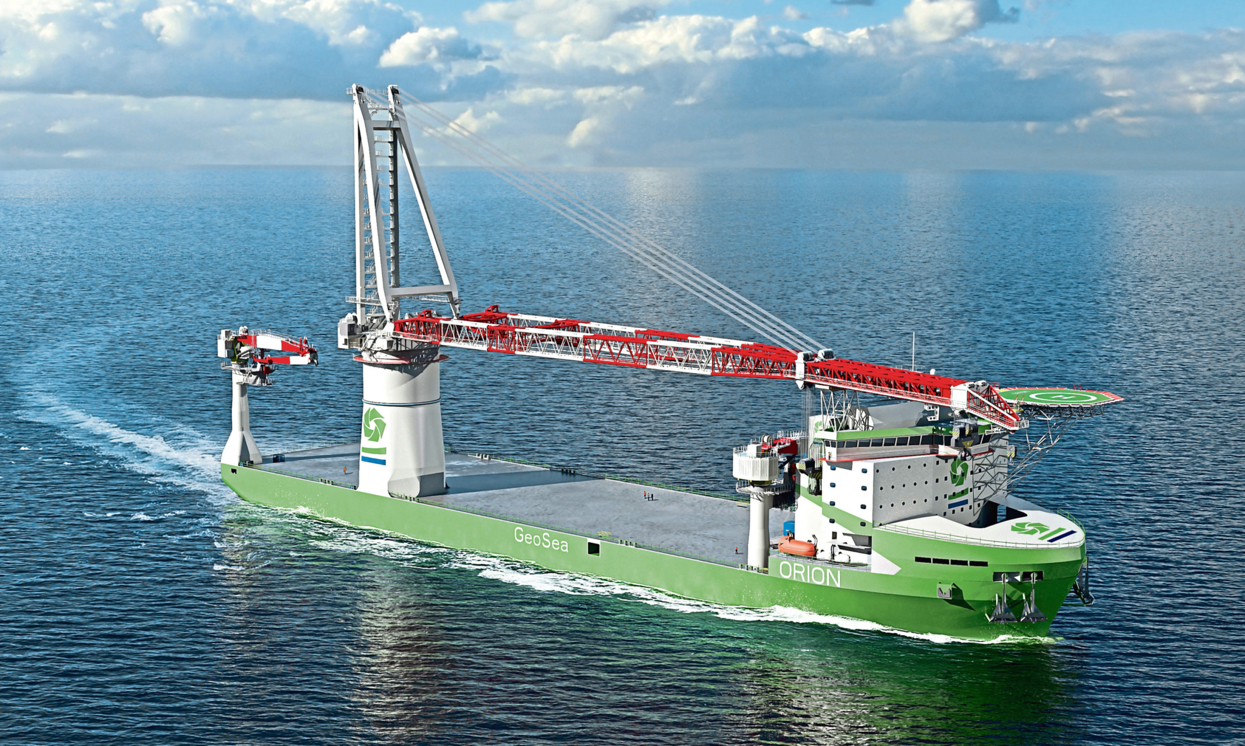 Belgian company DEME has selected Wartsila machinery for its new construction ship Orion  The worlds first LNG fuelled offshore construction vessel being built for DEME will be powered by Wärtsilä.