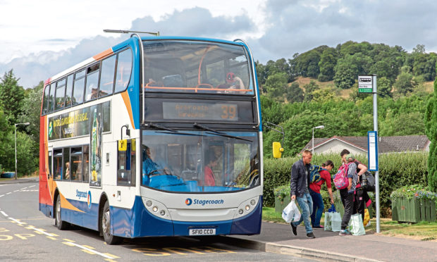 A Stagecoach bus.