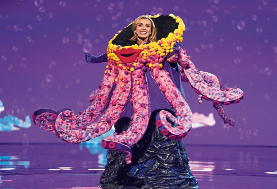 Katherine Jenkins was unveiled as Octopus in The Masked Singer.