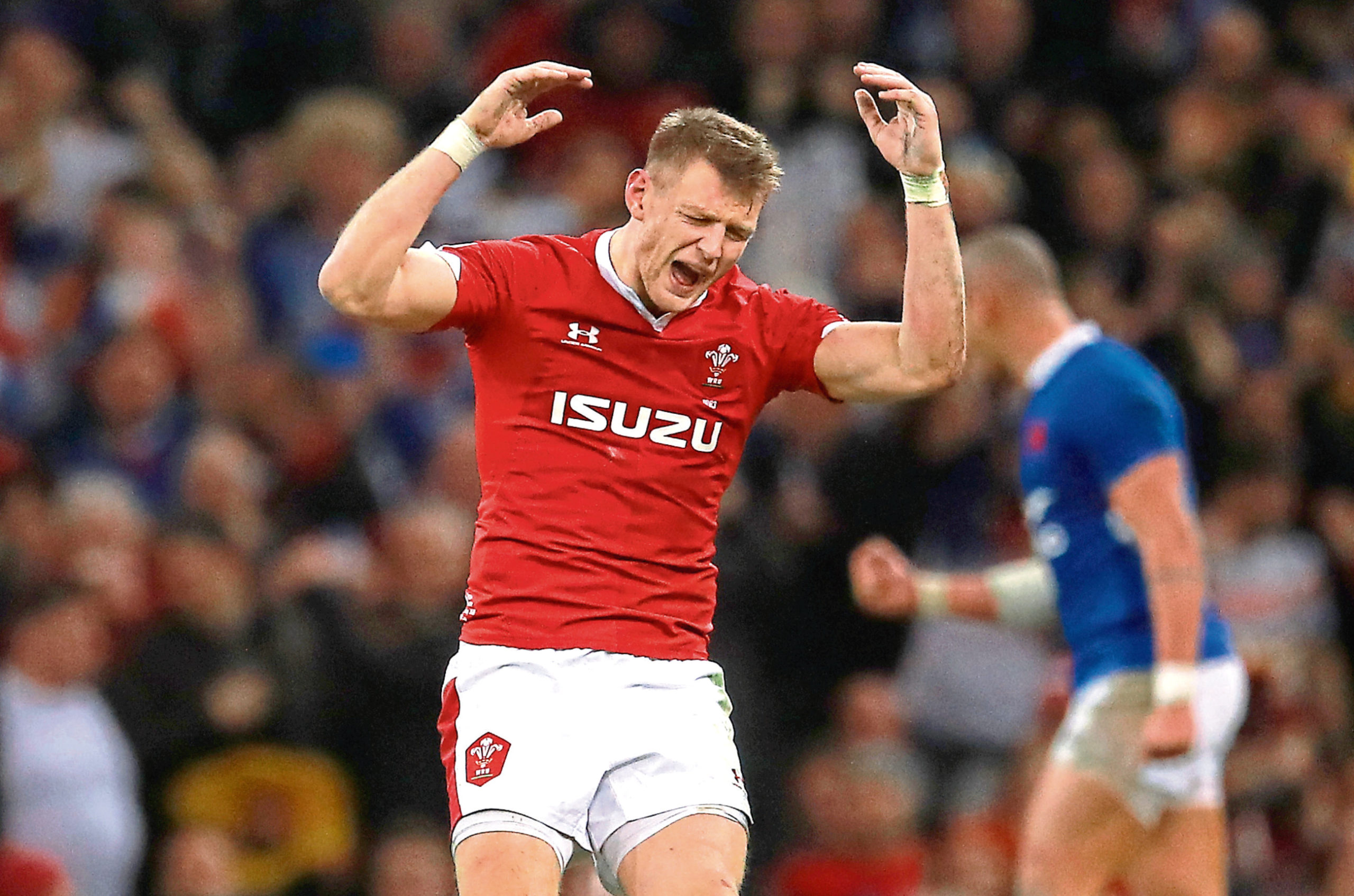 Wales' Dan Biggar played the game against France seemingly in the midst of a 80-minute tantrum.