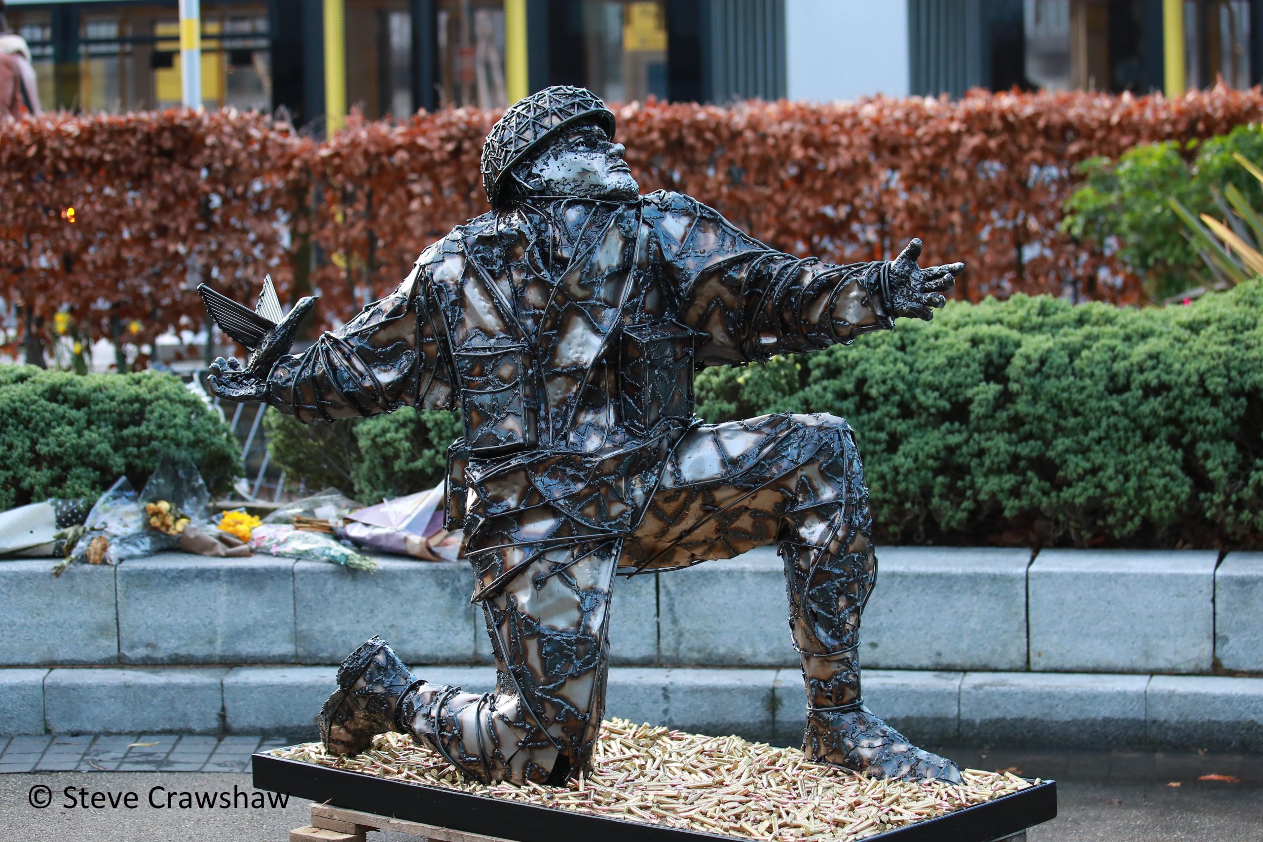 D-Day Soldiers of Sacrifice Sculpture. Picture credit: Steve Crawshaw.