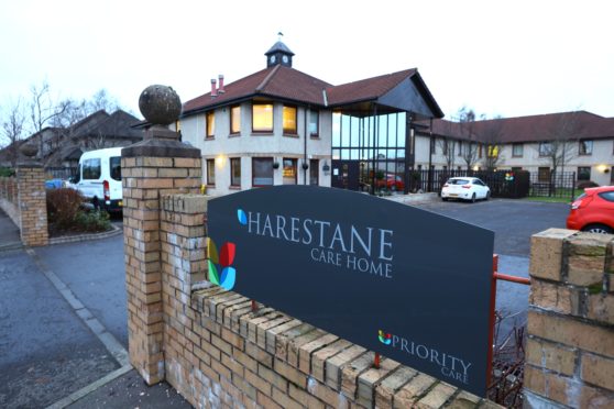 Harestane nursing home in Dundee.