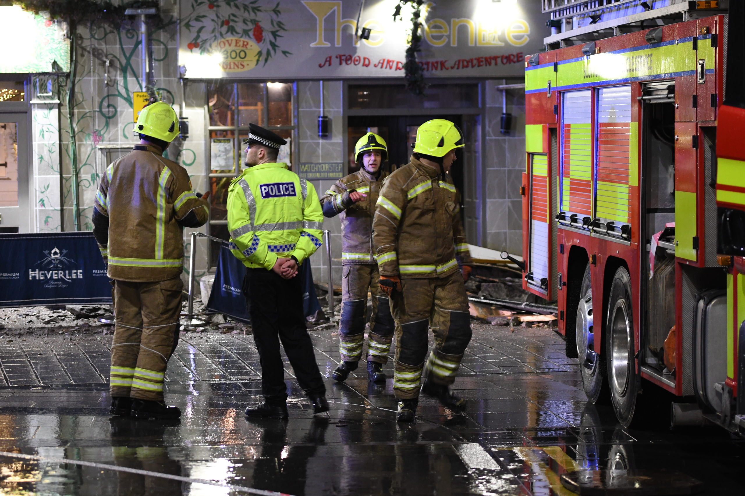 Eighty evacuated from The Venue in Perth after facade collapses