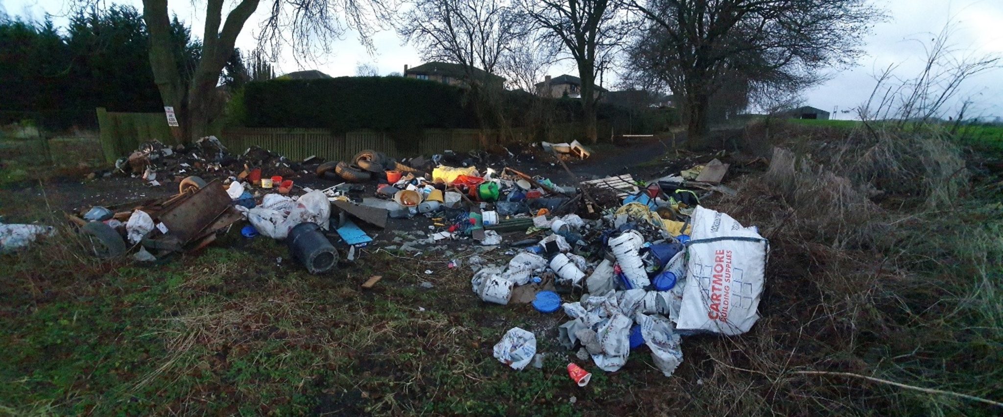 Fife Council captures brazen fly tipper dumping vanloads of waste