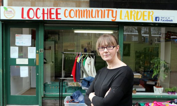 Samantha Bruce, of Lochee Community Larder.