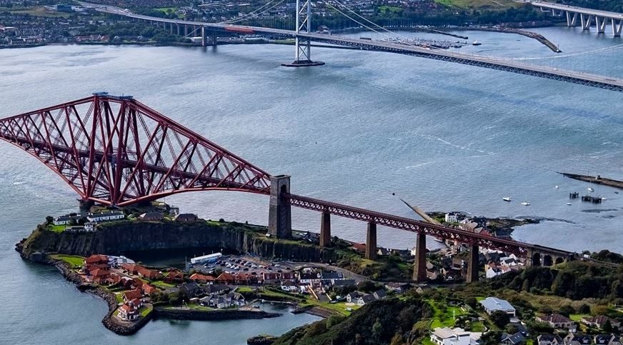 The Forth Bridge North Queensferry approach span will be repainted and refurbished.