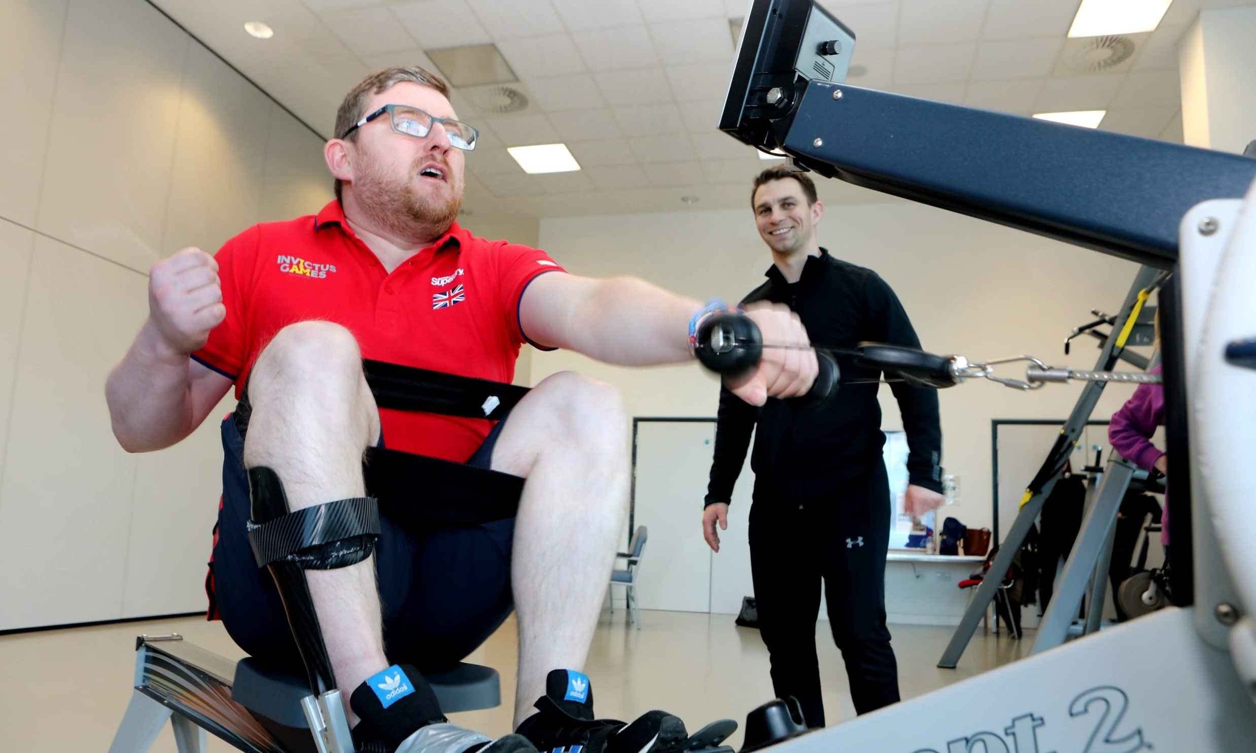 Ex-Royal Navy Officer Stuart Padley from Glenrothes is taking part in rowing and archery in the forthcoming Invictus Games.
