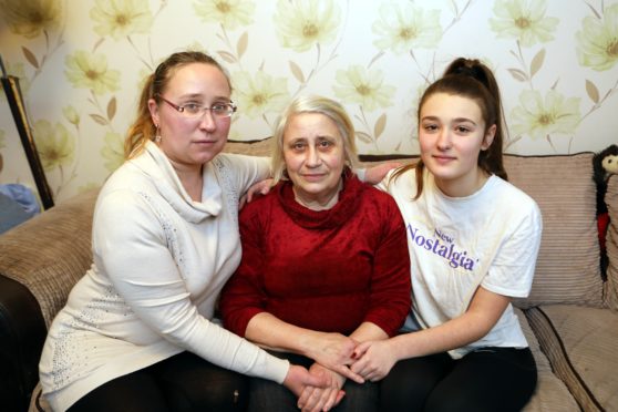 Tania Sukhodub, Valentyna Yakoleva and Daria.