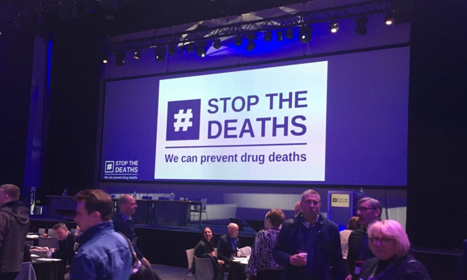 Delegates gather for the Glasgow conference.