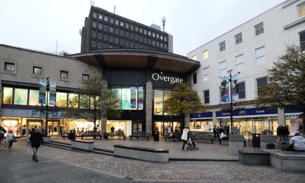 The Overgate shopping centre in Dundee.