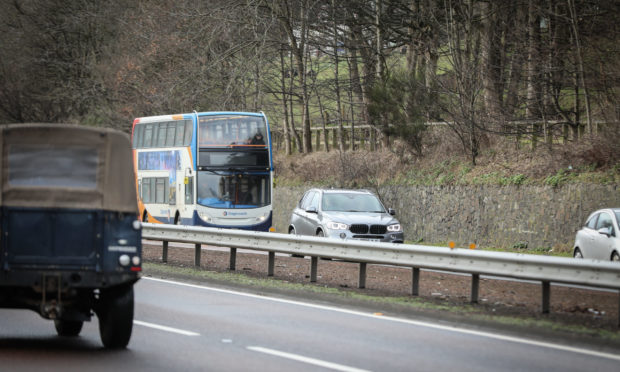 Residents will need to cross four lanes of traffic travelling at 70mph to reach their nearest northbound bus stop from today.