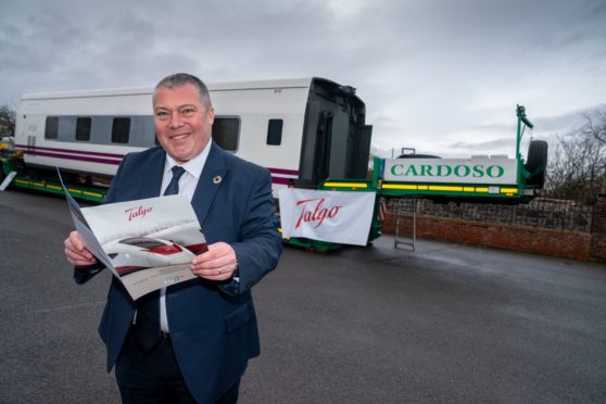 Talgo UK managing director Jon Veitch.