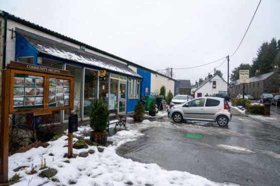 Kirkmichael Village Shop. Picture: Kenny Smith.