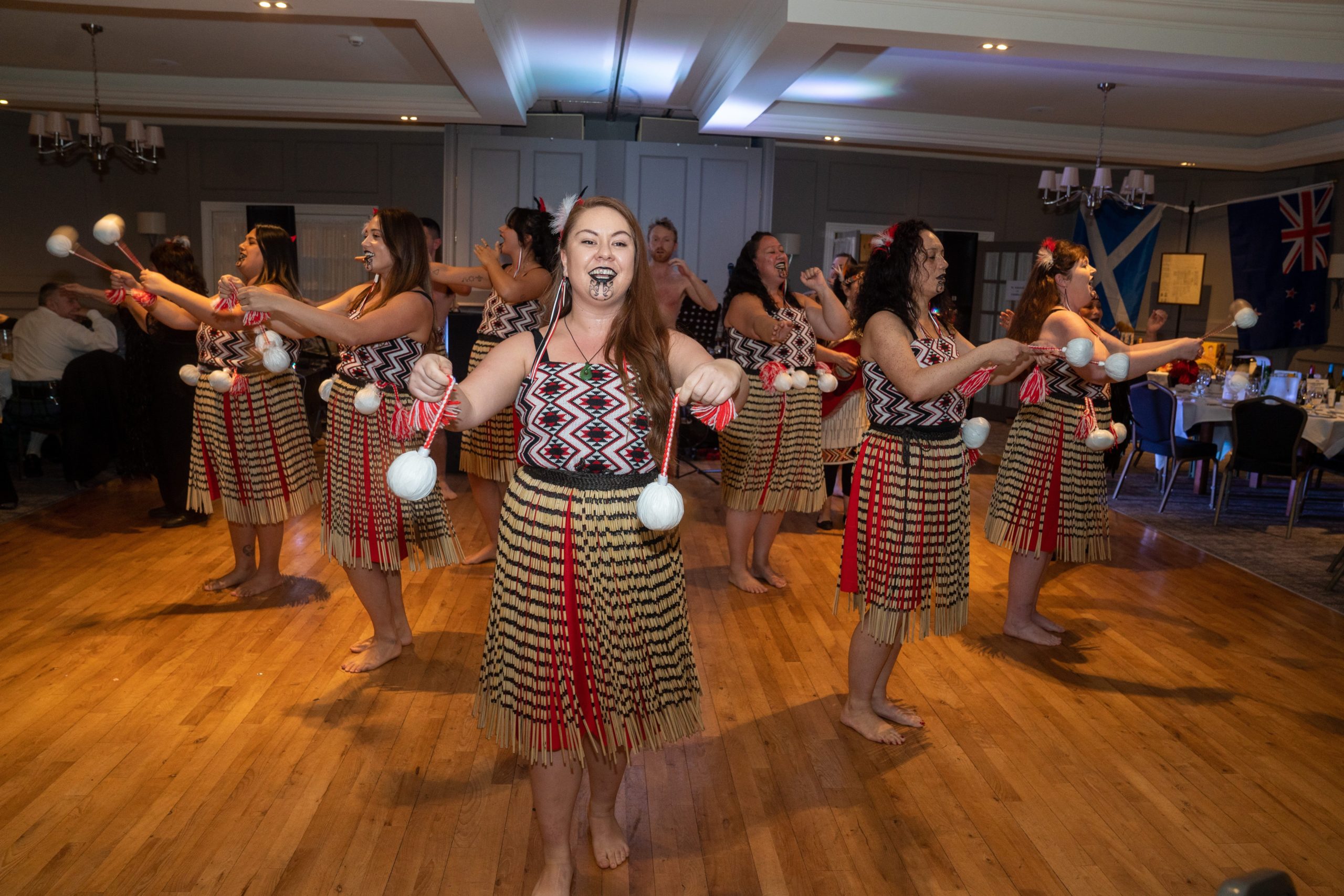 Maori Dancers at the event. Picture: Kenny Smith.