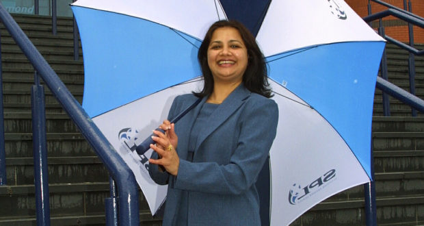 Priti Trivedi in 2001.