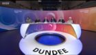 Question Time was filmed in Dundee's Caird Hall.