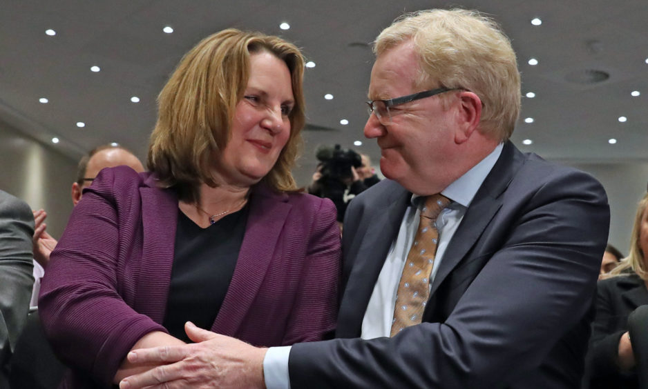 Jackson Carlaw couldn't resist sacking his leadership rival Michelle Ballantyne.